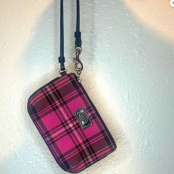 Rare Coach wristlet 100% wool - Picture 2 of 5